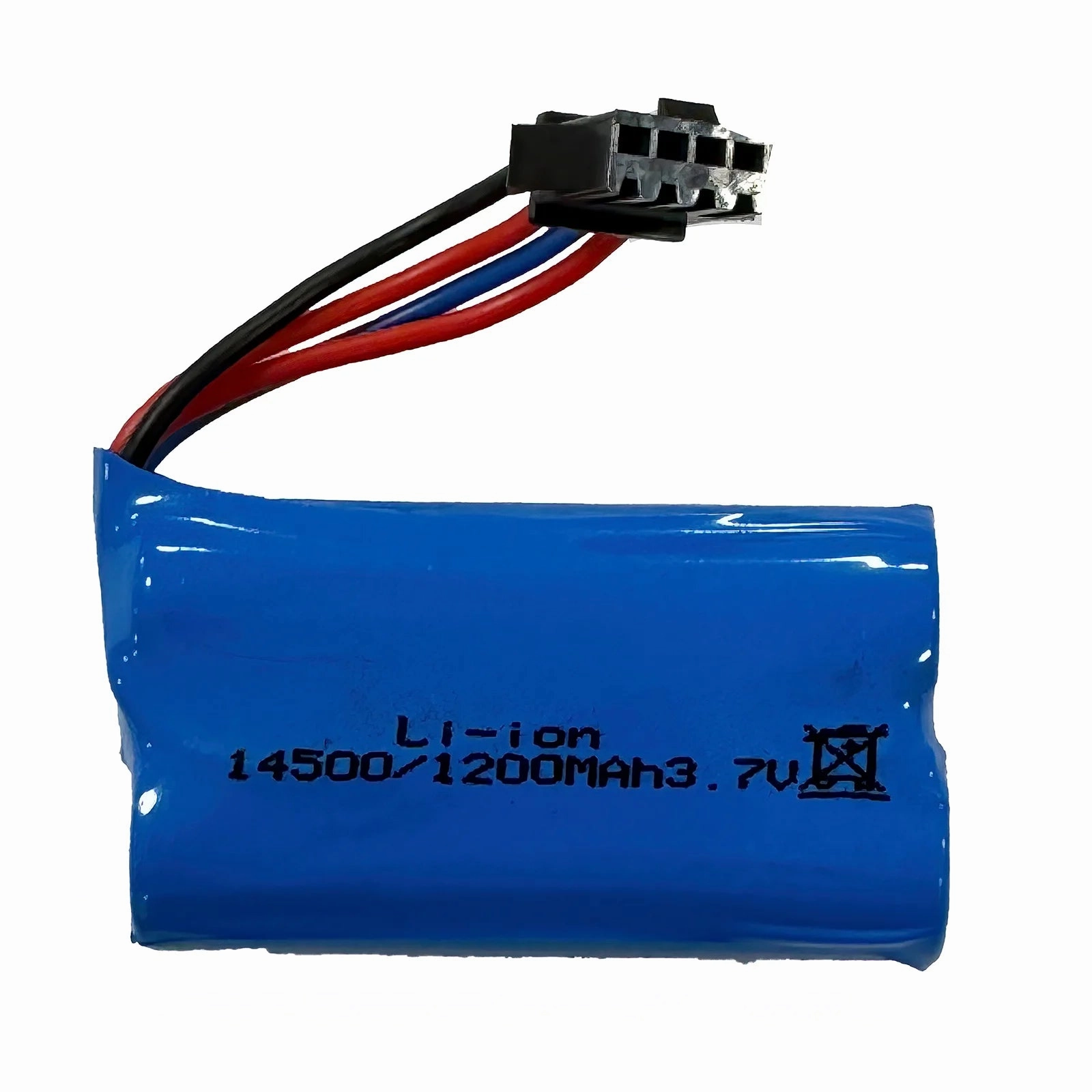 Secret Area Wind Up 3.7V 1200mAh Rechargeable Li-ion Battery SM-4P Connector