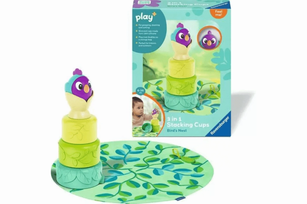 3-in-1 Stacking Cups: Bird's Nest Refraction Principle