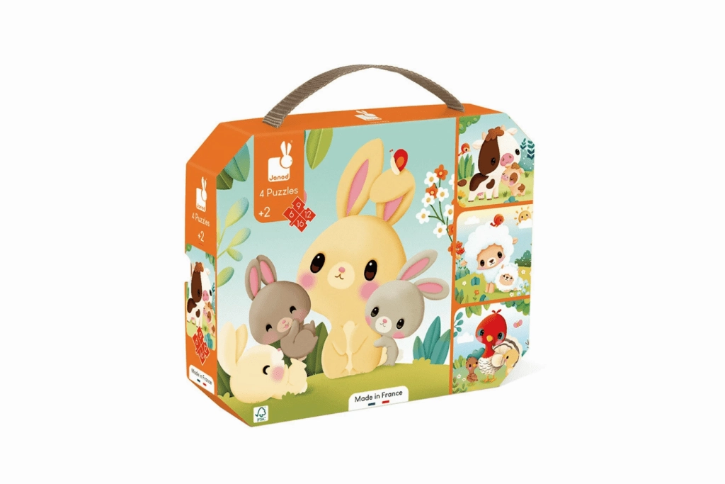 4 in 1 Progressive Puzzles - 6, 9, 12 & 16 pieces Interface Upgrade Plate Tectonics