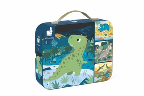 Cooperation Skill 4 in 1 Progressive Puzzles - 6, 9, 12 & 16 pieces