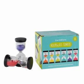 6 Hour Glass Timers PT091 Ocean Life Resolution Phase