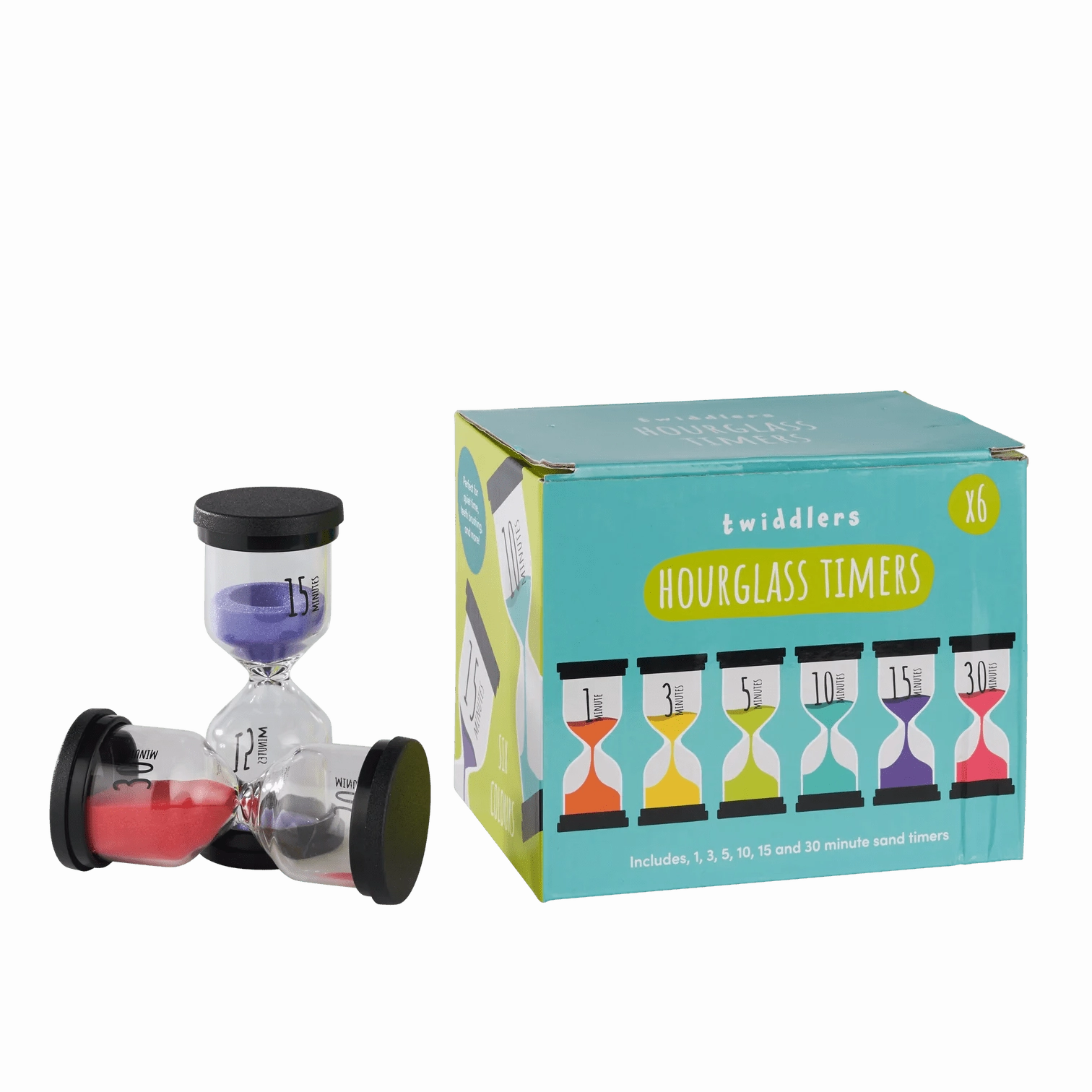 Resolution Phase Environment Preserve 6 Hour Glass Timers PT091