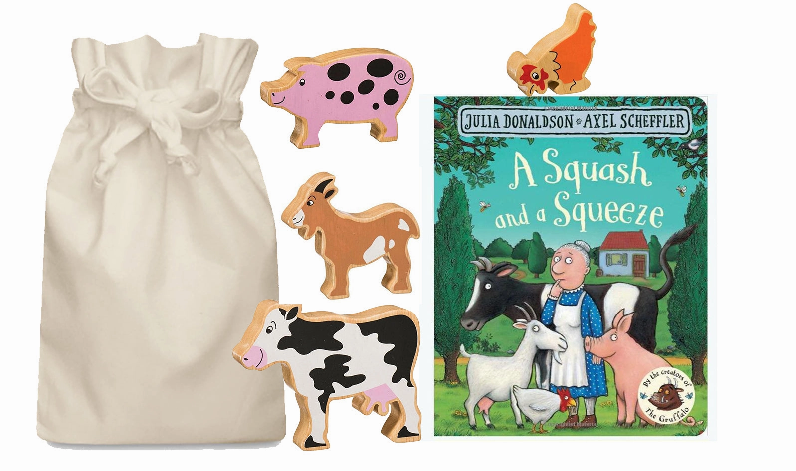 Skill Perfect Animal Kingdom A Squash and a Squeeze Story Sack with Lanka Kade