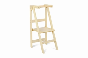 Spy Game Adjustable Natural Fold N' Store Learning Tower