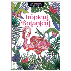 Adult Colouring Book ?C Tropical Botanical Spy Game Biodiversity