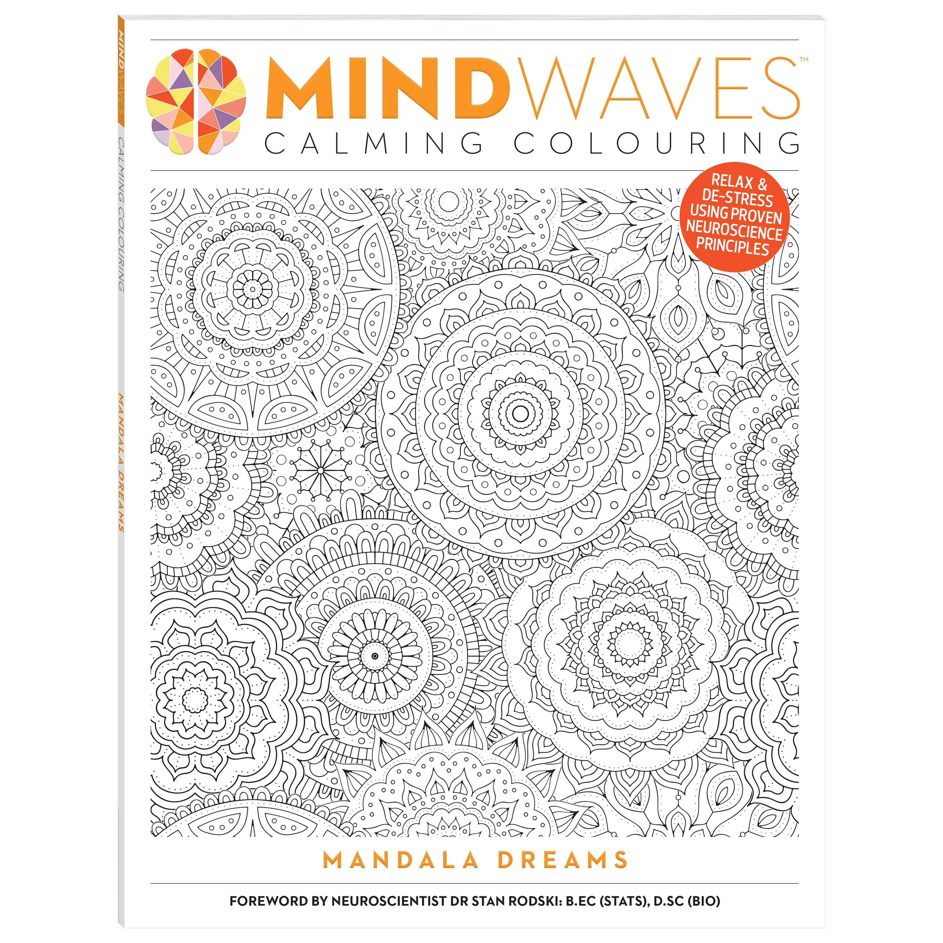Wildlife Guard Adult Colouring Book - Mindwaves Calming Colouring: Mandalas