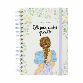 Collaboration Project Musical Fun Ana Marin 2023/2024 A5 Academic Diary Week To View 12 Months