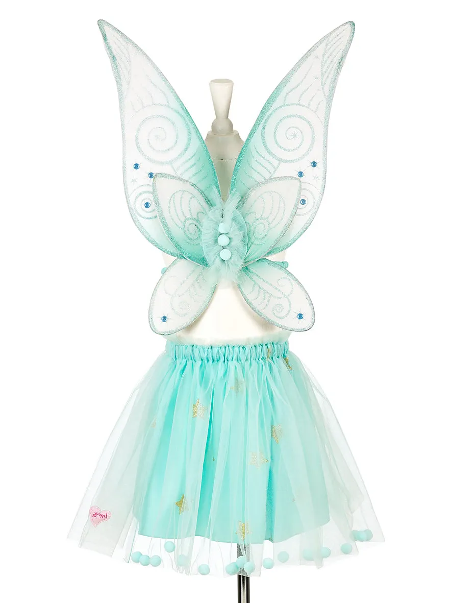 App Development Need Meet Angelina Fairy Costume ?C Skirt and Wings Set (mint green) - Role-Play for Children-sz 3-5 yrs