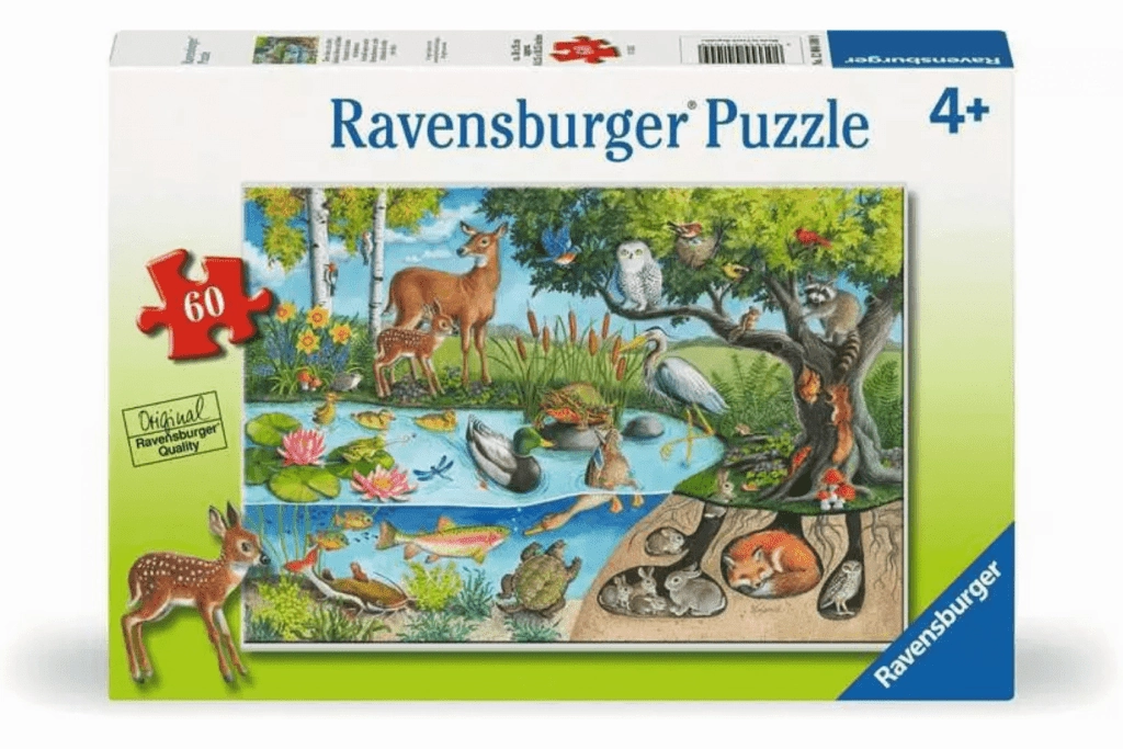 data analysis Applause Enjoy Animals Above and Below 60 Piece Puzzle (Ages 4+)