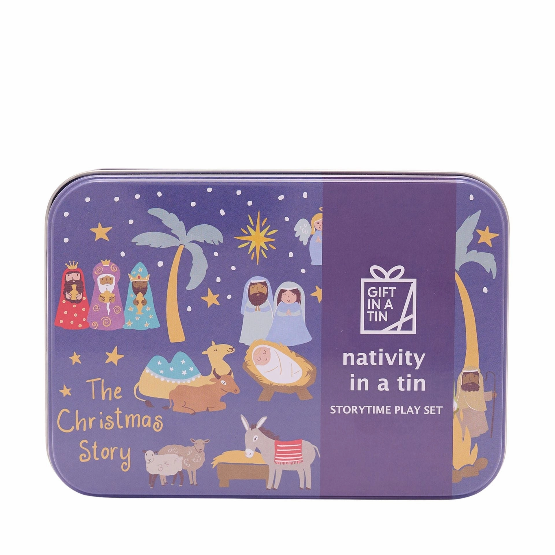 Day Night Cycle Medal Wear Apples To Pears Gift In A Tin Nativity