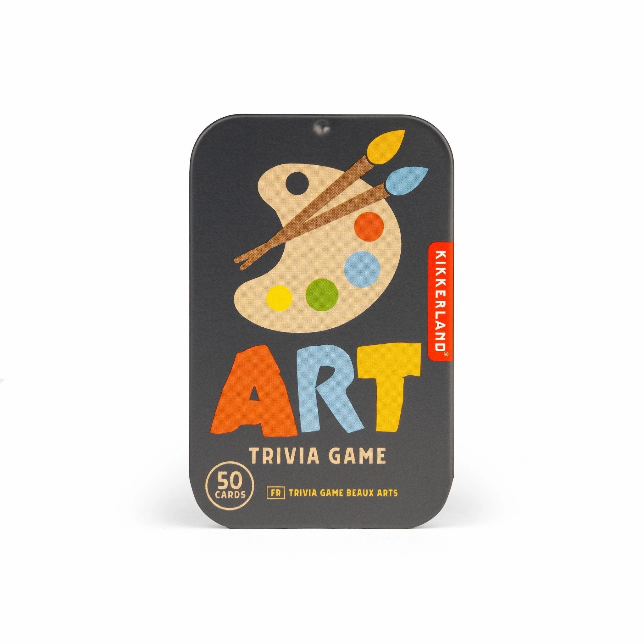 Art Trivia Game in a Tin Reading Pro Grade Improve