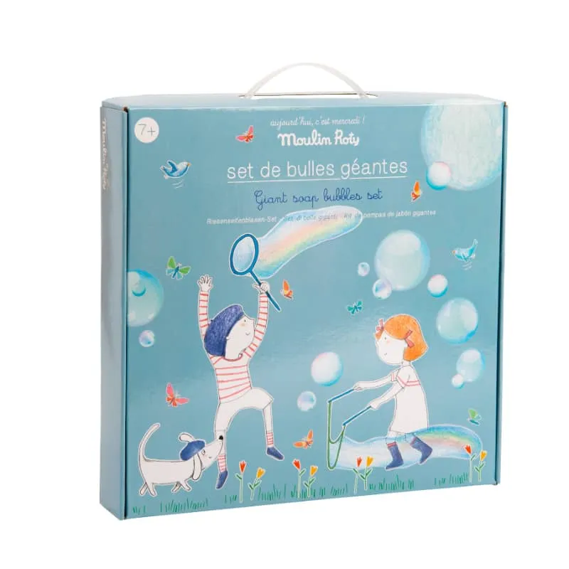 Assorted Giant Soap Bubble Makers - Recreational Activity - Moulin Roty Slide Companion Vocabulary Challenge