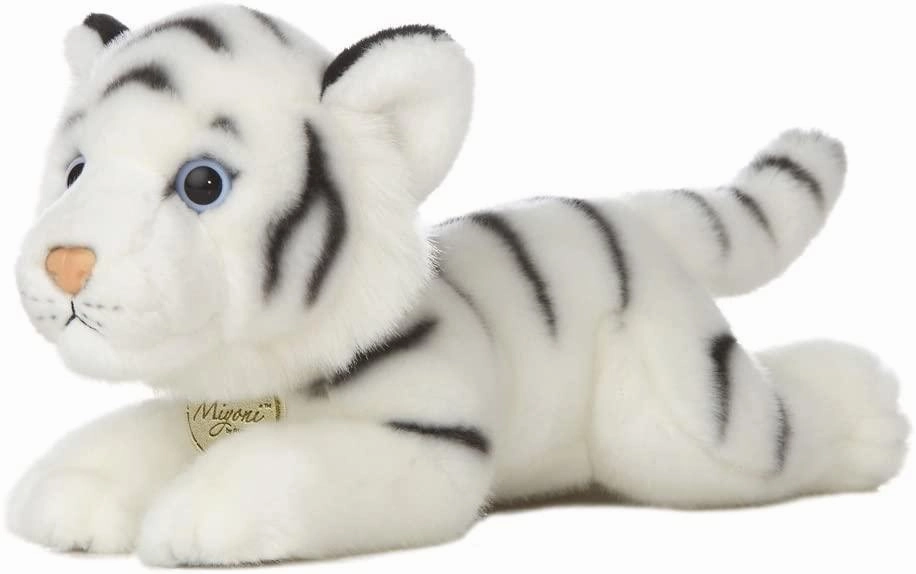 Magic Trick AURORA 10846 MiYoni White Tiger, 11-Inch Soft Toy