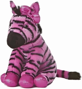 Bee Keeping AURORA 19350 Destination Nation, 11-Inch Zebra, Soft Toy