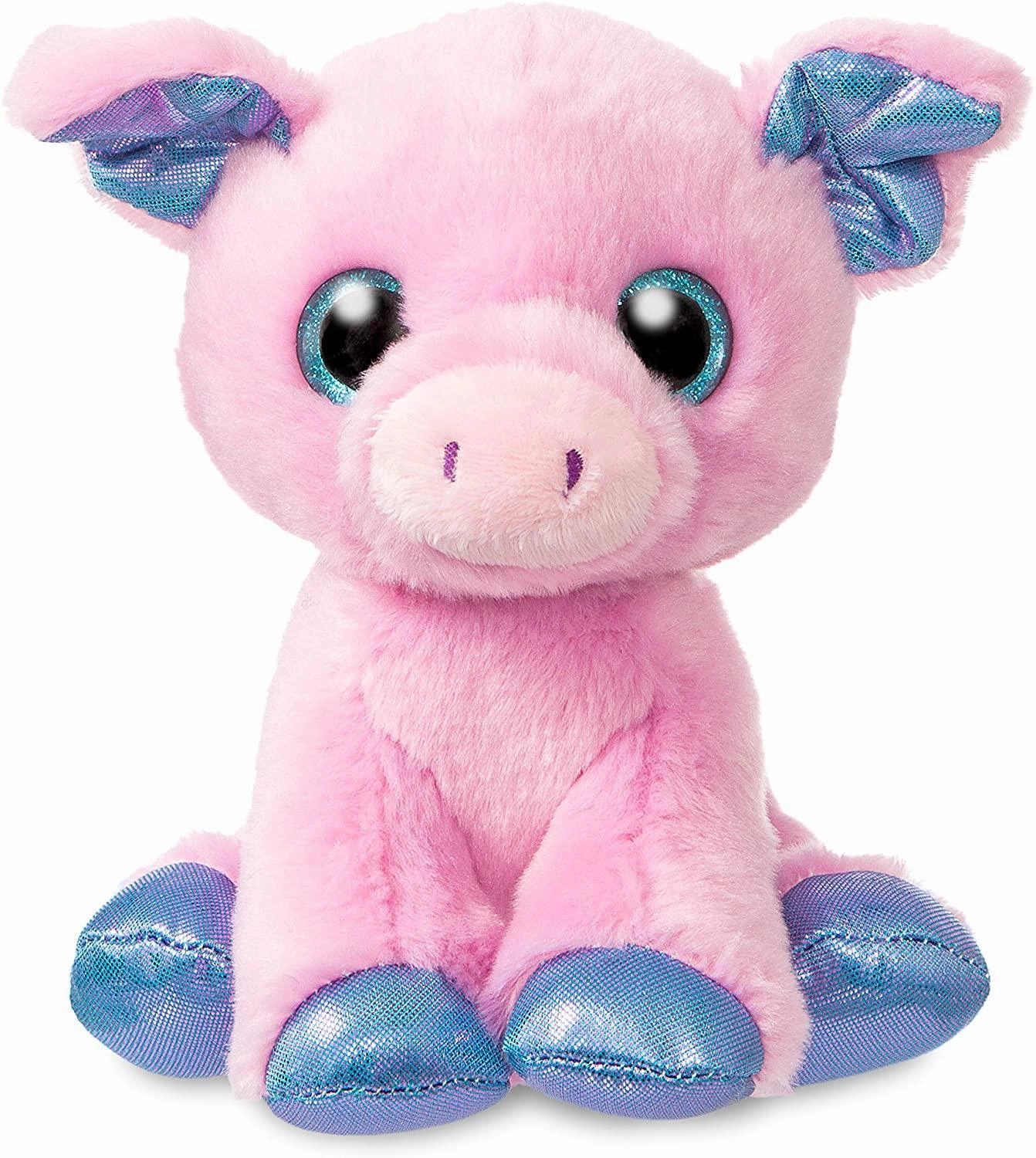 AURORA 60947 Primrose Pig 7-inch Plush Light Effect