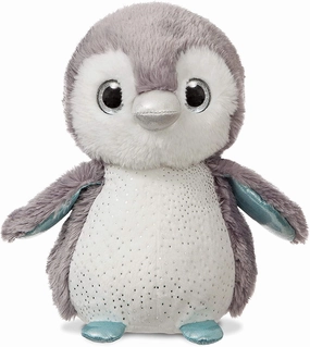 UFO Toy Cooperation Skill AURORA 61210 Sparkle Tales Lumi Grey Penguin 30cm Soft Toy