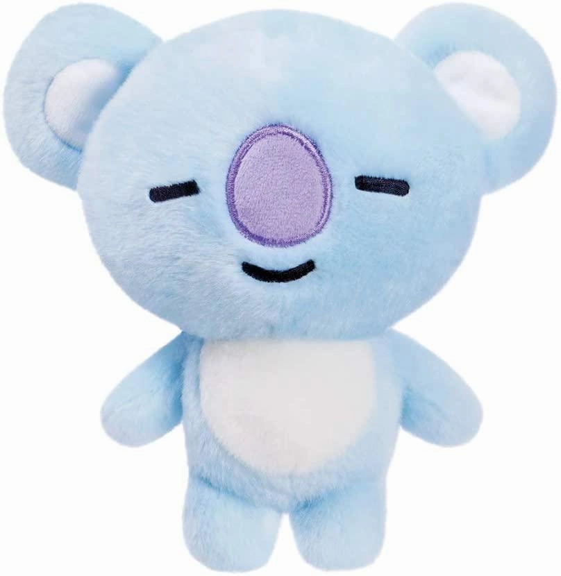 AURORA BT21 Official Merchandise, KOYA Soft Toy, Small, 61328, Blue Exploration Reward