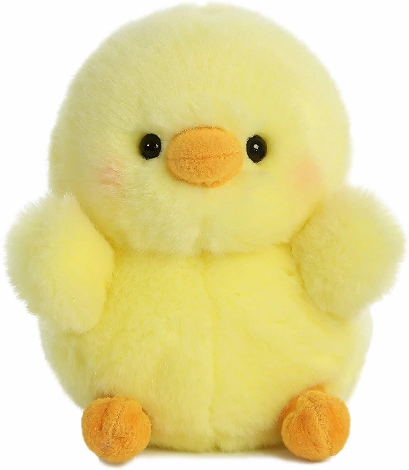 AURORA Rolly Pet 5-inch Chicken Chick Soft Toy Snow Fun