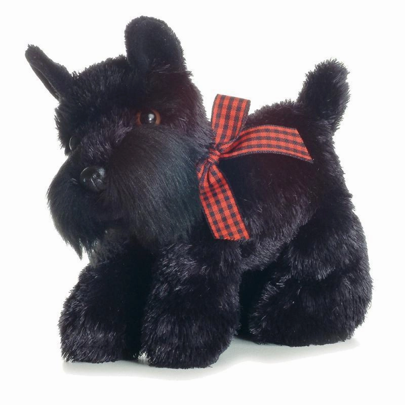 SelfControl Improve Strategy Play AURORA Scotty Plush Dog 20cm