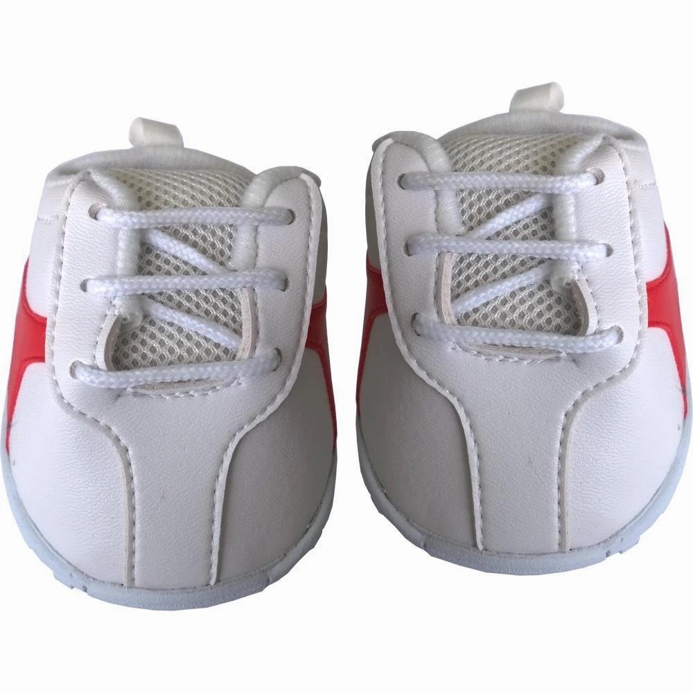 Be My Bear White With Red Stripe Tennis Shoes Group Games