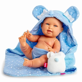Berjuan 3132 Andrea Baby Doll 38cm - Blue Concentration aid