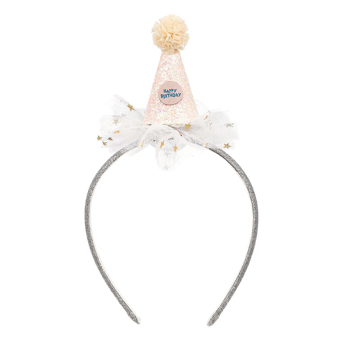 Birthday Tiara (white)-Costume Accessory for Kids-Carnival & Festive Use Sherlock Holmes