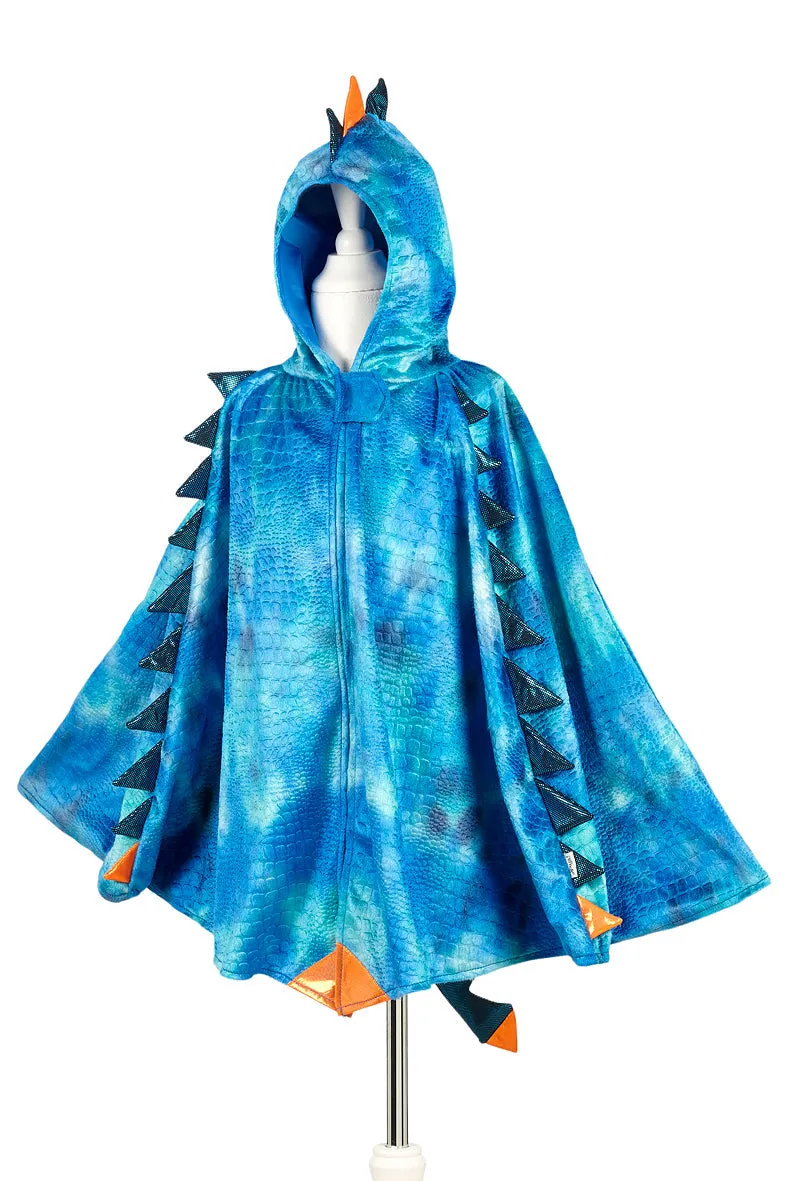 Blue Dragon Costume Cape for Kids - Carnival & Festive Use - sz 4?C7 yrs Insect Study