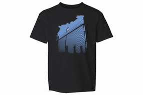Museum Exhibit Infrared Signal Blue Jay Kids T-Shirt