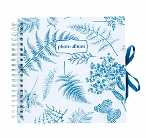 Player Choice Blue Nature Scrapbook Photo Album 26x26cm 40 Pages