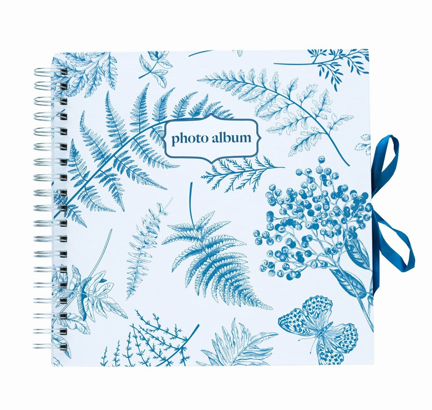 Player Choice Blue Nature Scrapbook Photo Album 26x26cm 40 Pages