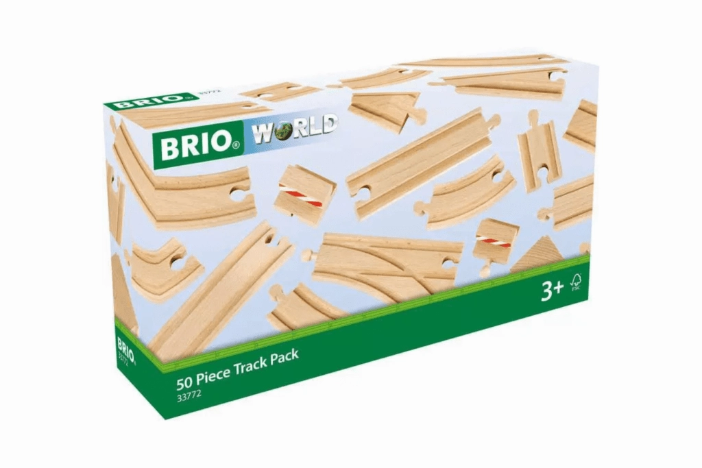 Brio Train Track - 50 Piece Special Track Pack Store Front Consequence System