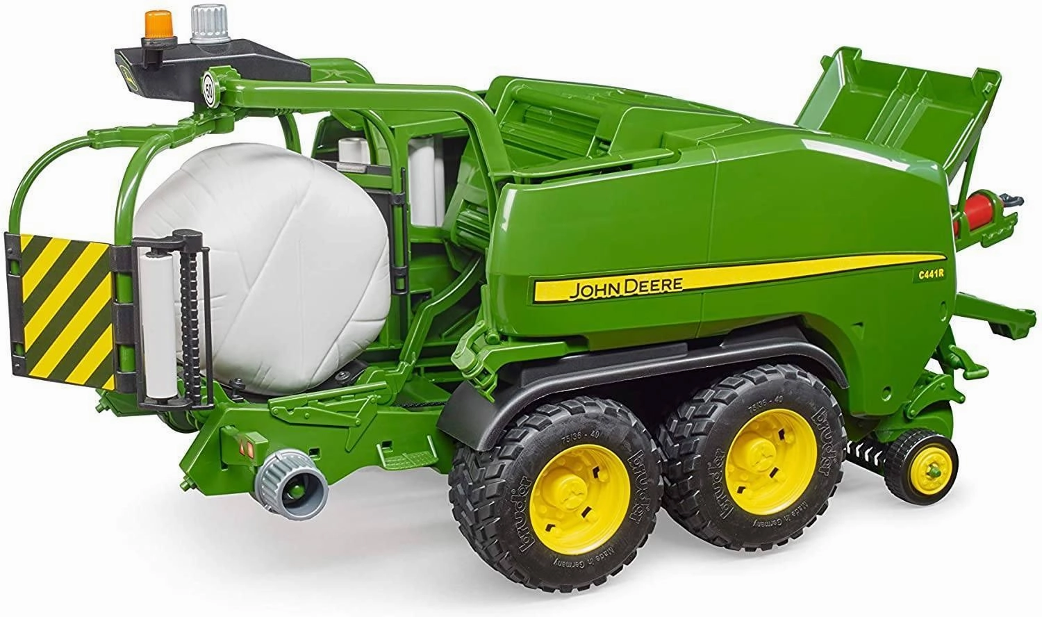 Gravity Effect Sequel Hook BRUDER 02032 John Deere C441R Round Bales Press