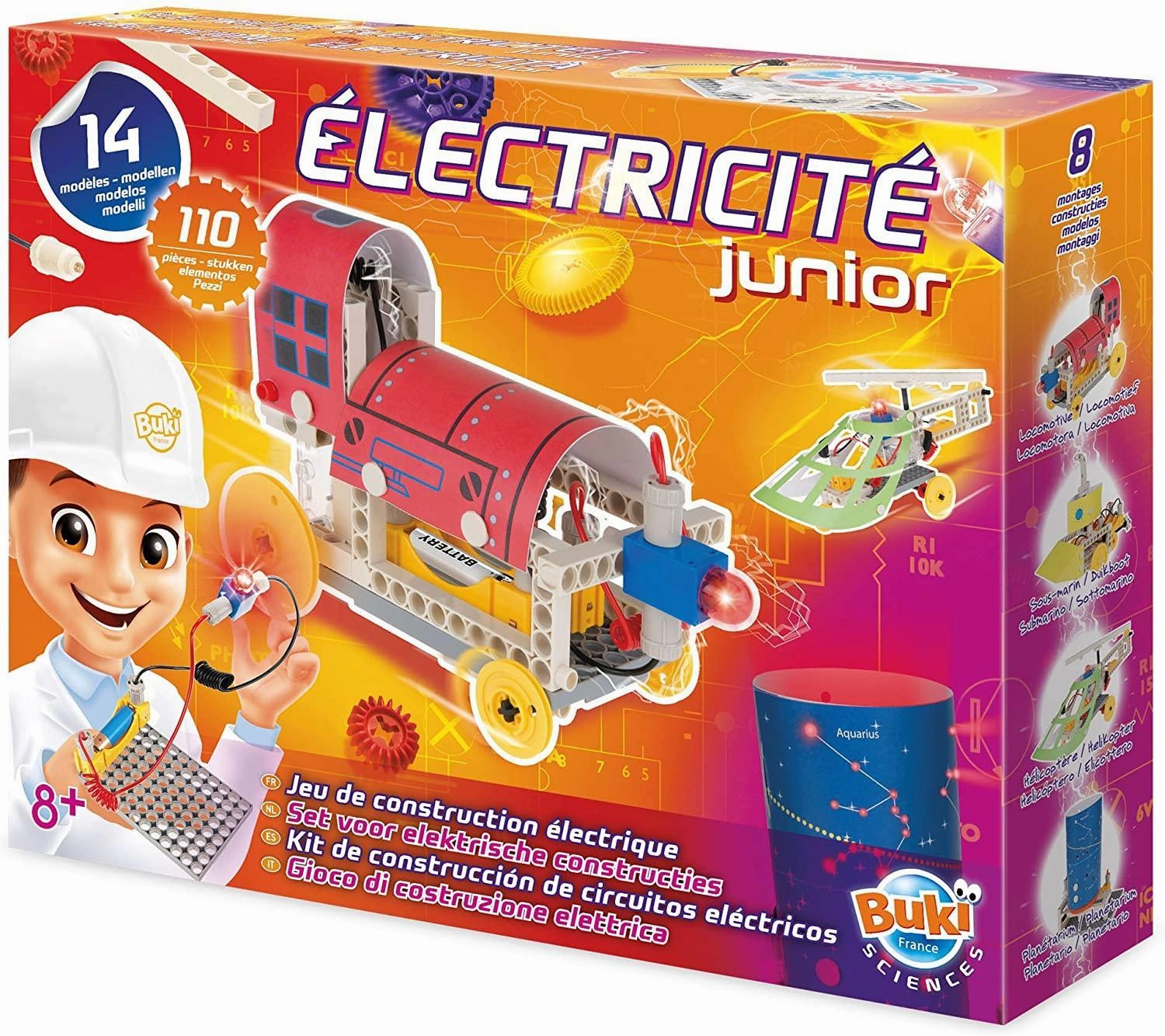 BUKI France 7059 Junior Electrician Metal Model Care Give