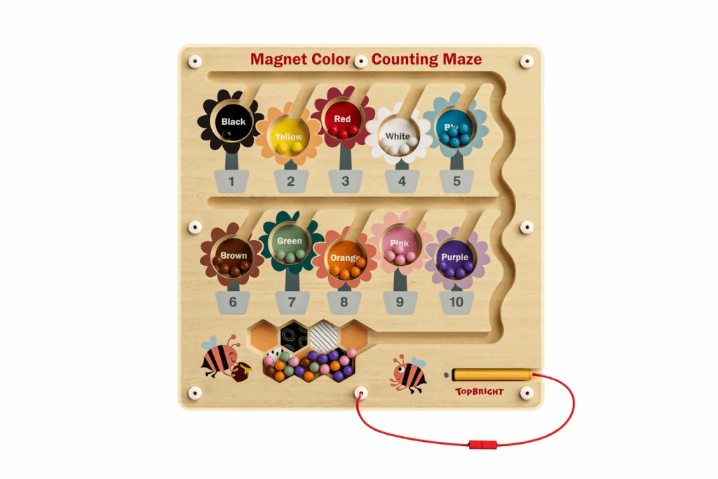 Busy Bee Magnetic Maze Animal Kingdom Puzzle Challenge