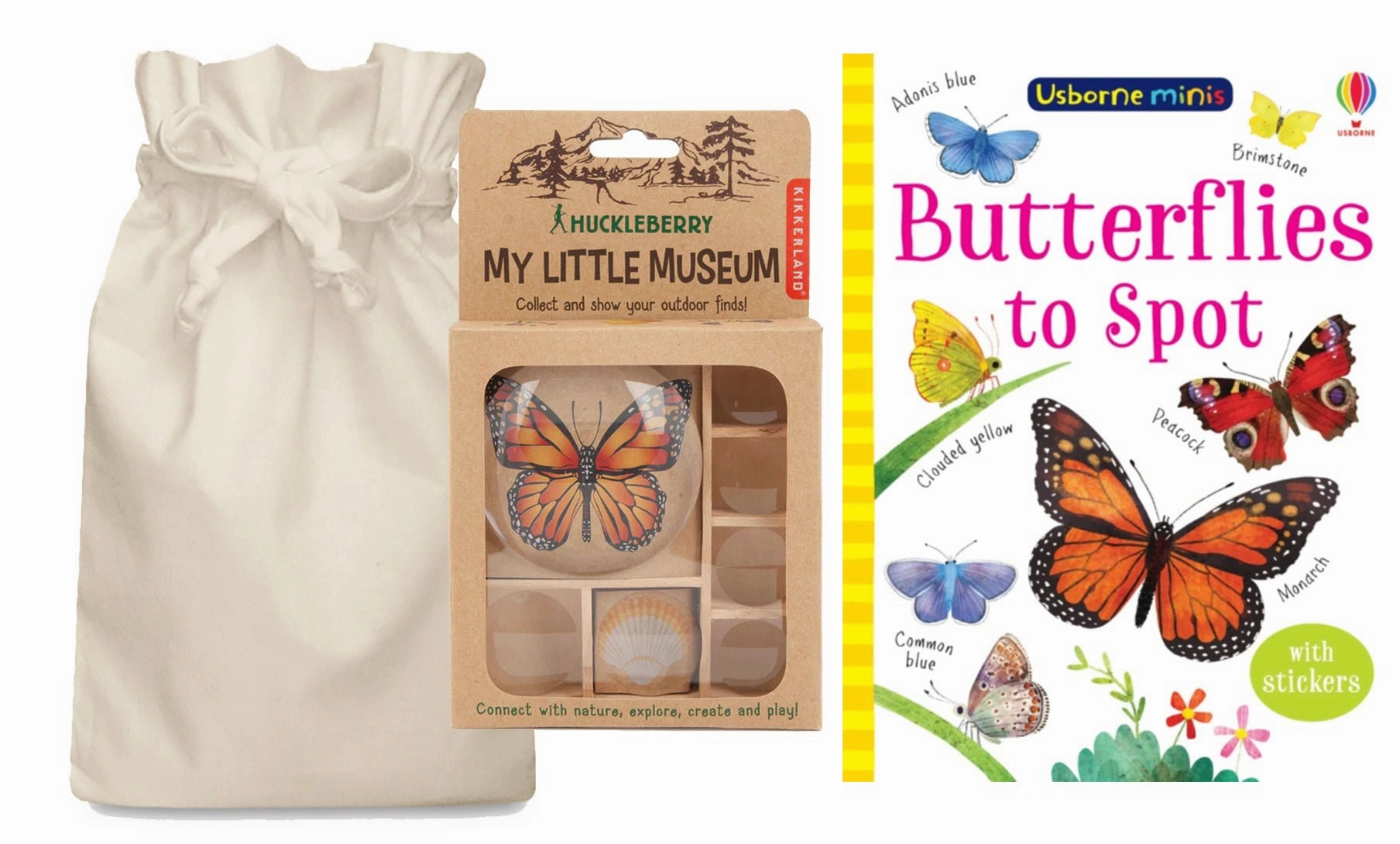 Butterflies to Spot Story Sack with Huckleberry My Little Museum Conflict Resolve Compatibility Increase