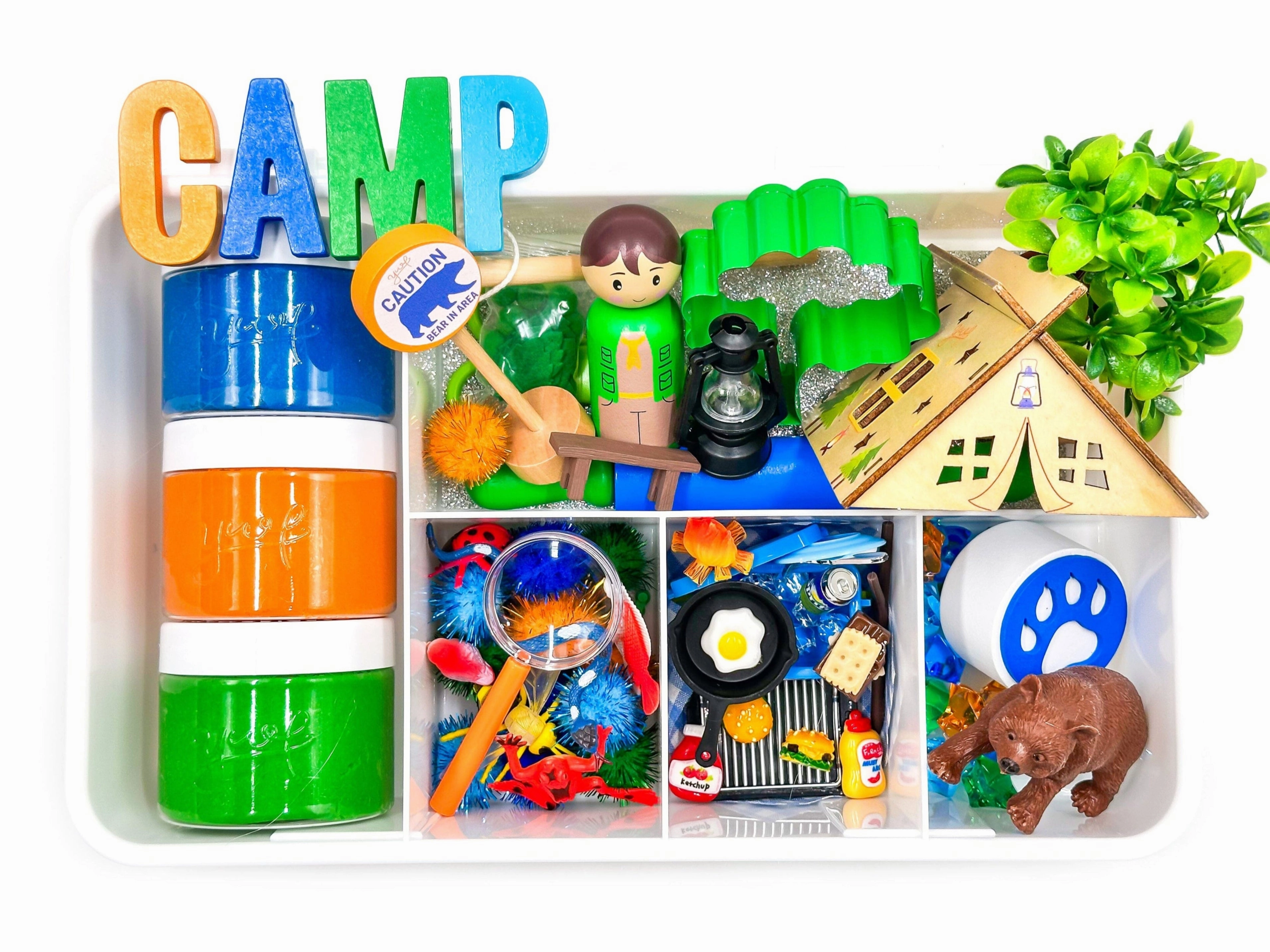 Storytelling Art Camping Sensory Kit