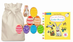 UV Unwrap Can you find the Easter Bunny Story Sack with Lanka Kade