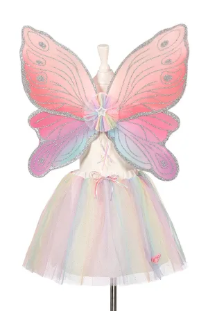 Ocean Save Carlina Fairy Costume?CSkirt and Wings Set (multicolor) - Role-Play for Children-sz 3-5 yrs