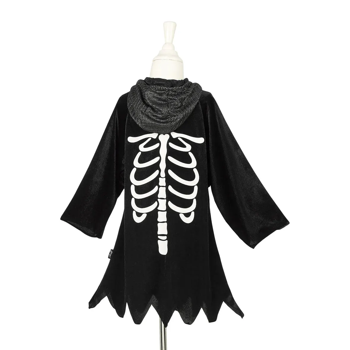 Food grade Mind Puzzle Casper Halloween Costume Coat for Kids - Carnival & Festive Use (2 sizes)