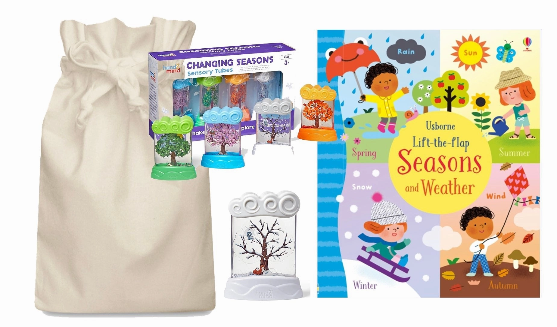 Changing Seasons Story Sack with Sensory Trees Park Creation