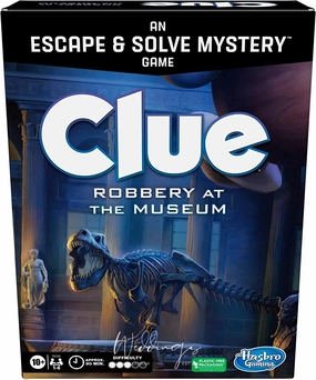 Environmental Balance Trust Build Clue Escape Robbery At The Museum Board Game