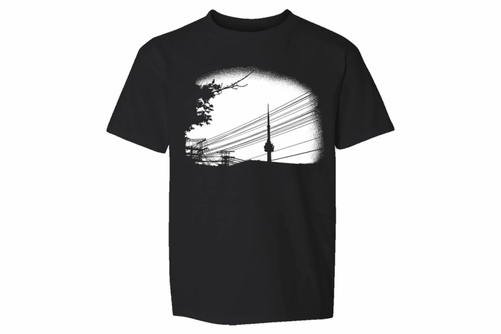 CN Tower Kids T-Shirt AI Assistant
