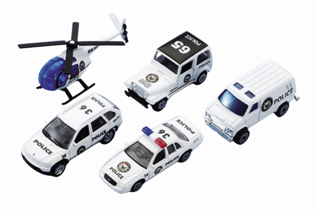 Community Vehicles - Police Set (5 Pieces) Test Pass