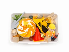 Construction Mini Sensory Kit Learning Learning Anxiety Reduction Art supplies