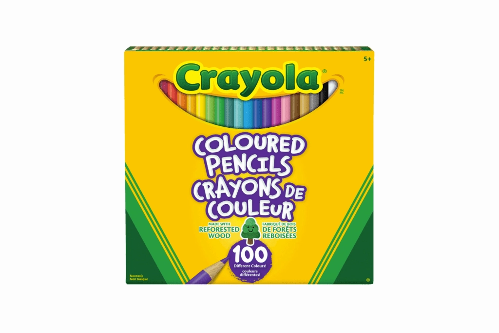 World Better Crayola Coloured Pencils (100 Count)