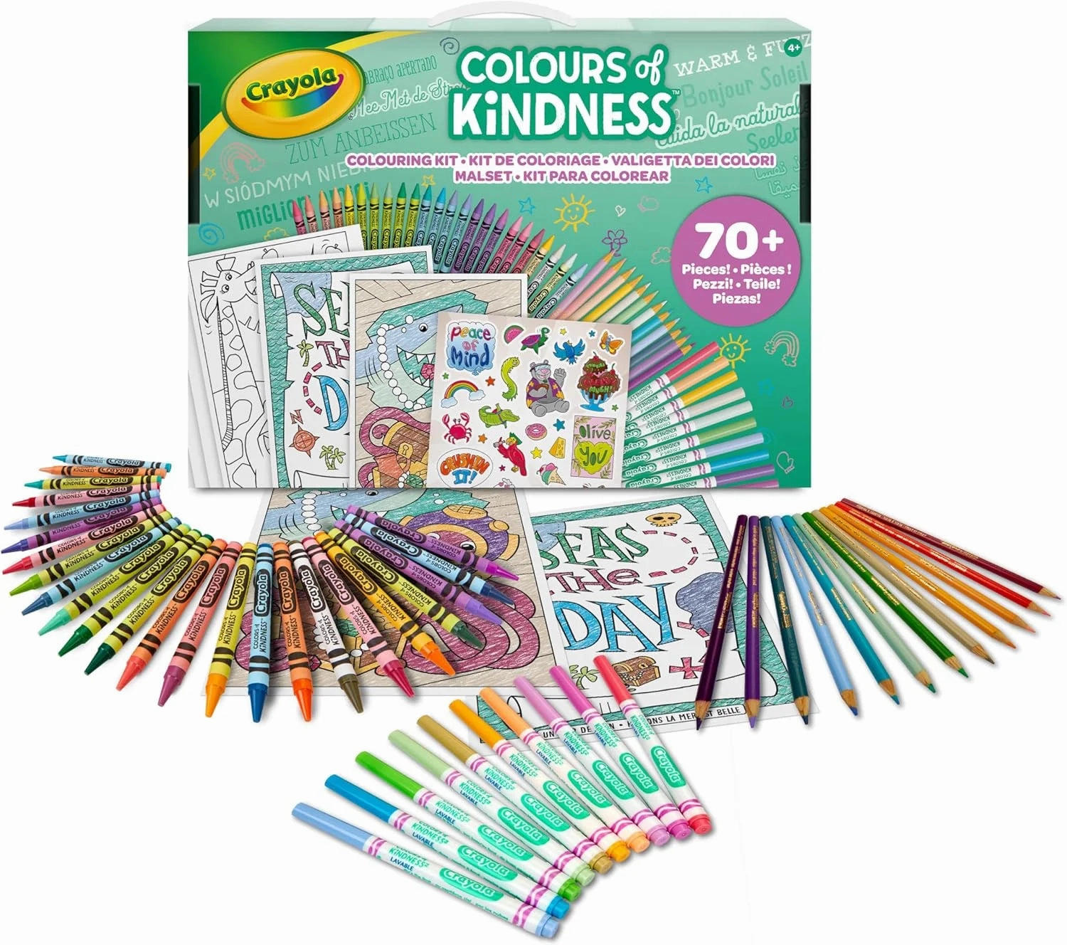 Feature addition Crayola Colours of Kindness Art Case