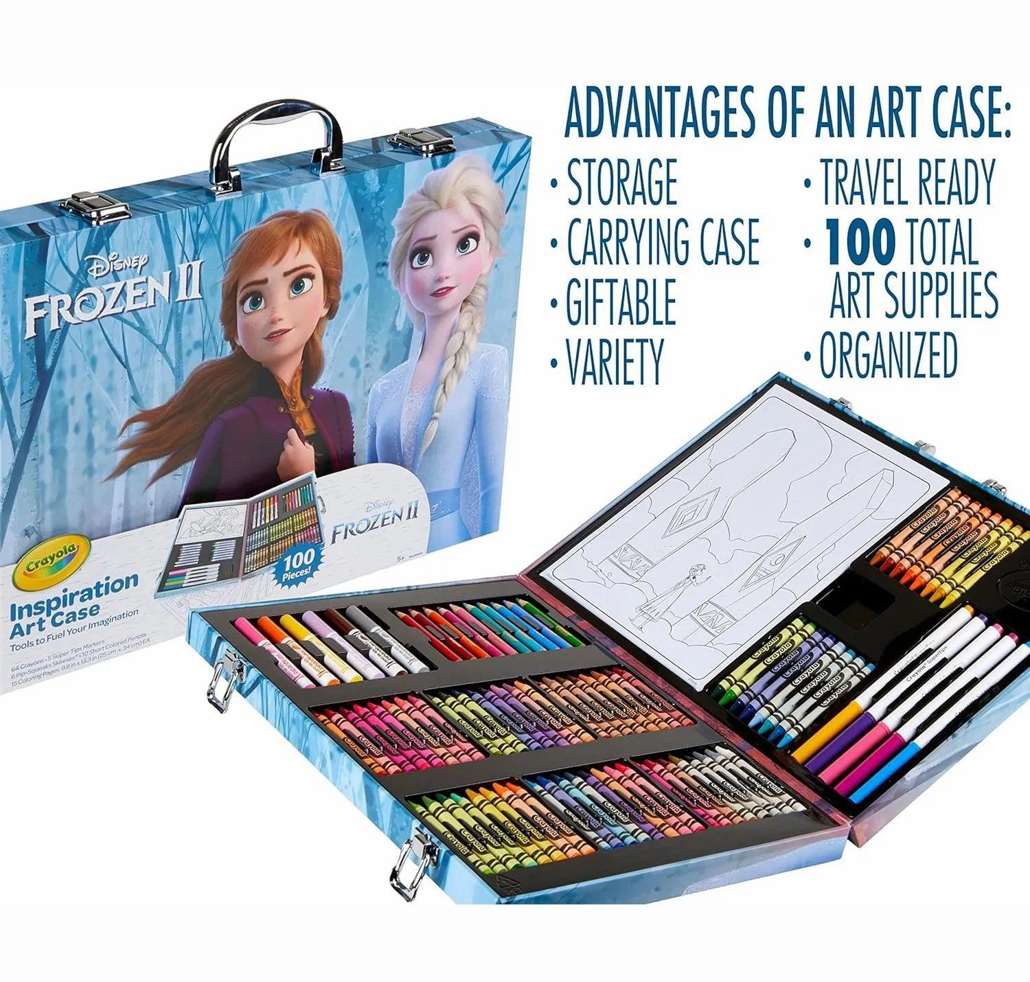 Target Achievement CRAYOLA Frozen 2 Inspiration Art Case