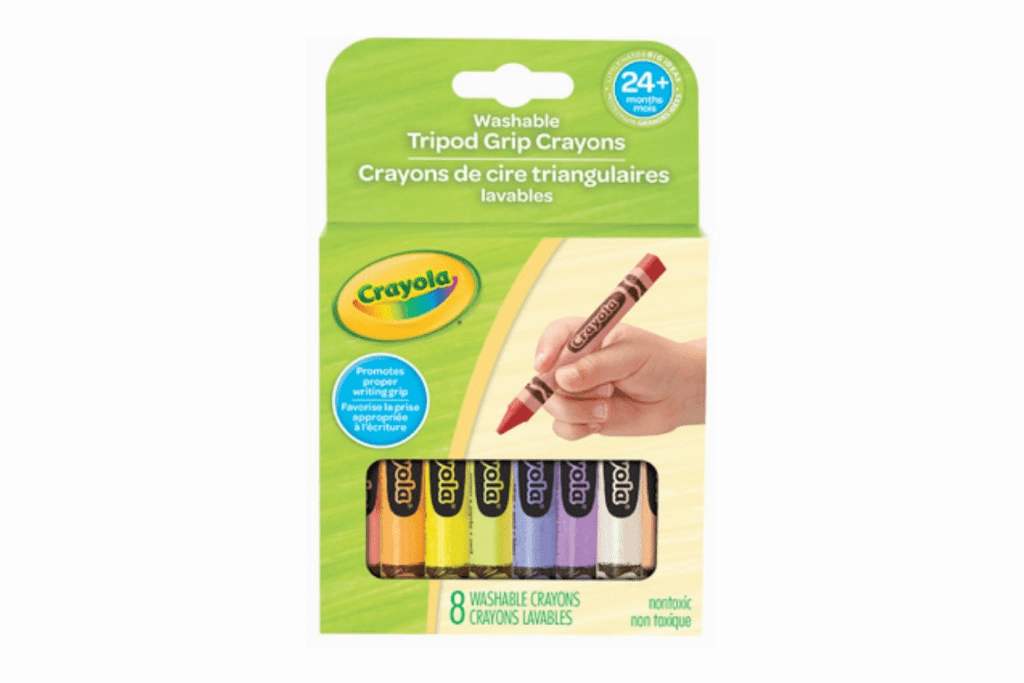 Coral Reef Crayola My First Washable Tripod Grip Crayons