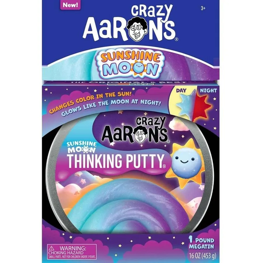 Crazy Aarons - Thinking Putty Sunshine Moon Mega Tin Wormhole Concept
