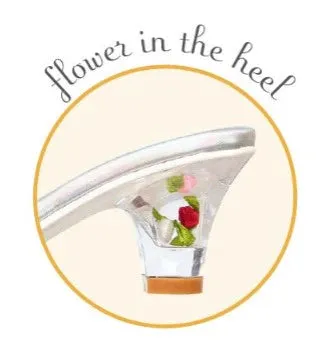 Slipper High-heel Mariona (silver) Costume Accessory for Kids - Carnival & Festive Use (3 sizes) Limited Edition World Help